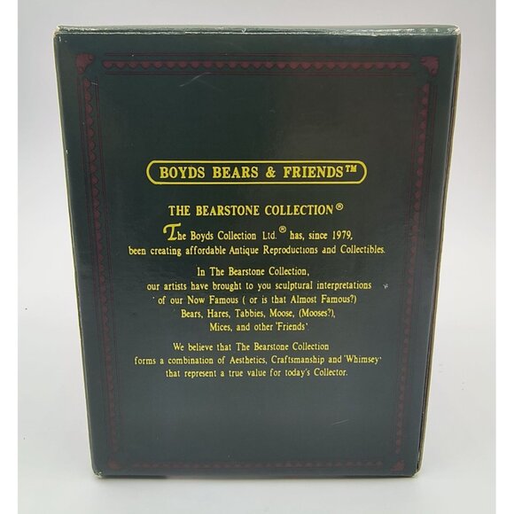 Boyds Bears Basketball Ornament 1998 #25706 Sports-Themed Original Box - Picture 10 of 12